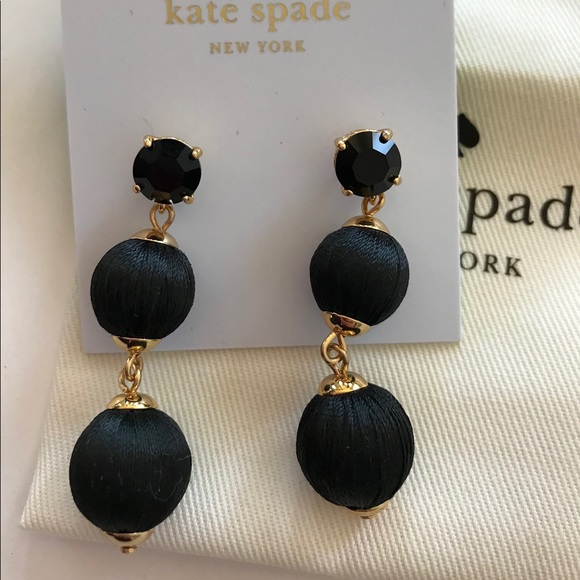 kate spade Jewelry - Kate Spade Linear Graduated Ball Earrings